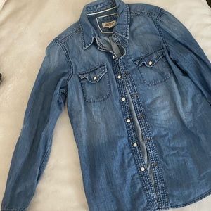 Jean Button Up Jacket